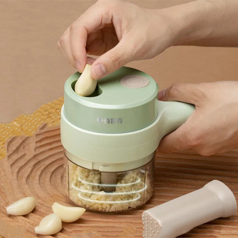 Turbo Food Crusher and Cleaning Brush - USB