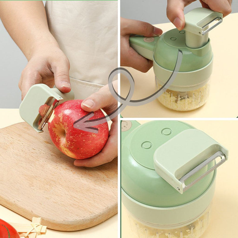 Turbo Food Crusher and Cleaning Brush - USB