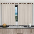 Voile Kitchen Curtain with Microfiber Lining - Comfort and Beauty for Your Environment