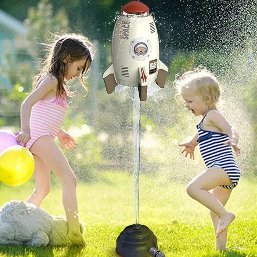2-in-1 Water Rocket and 360° Automatic Watering Can for Garden