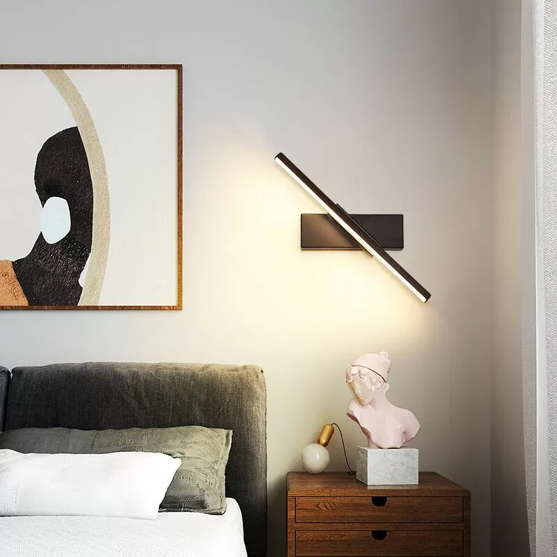 Rotating Modern Bedroom Wall Lamp
