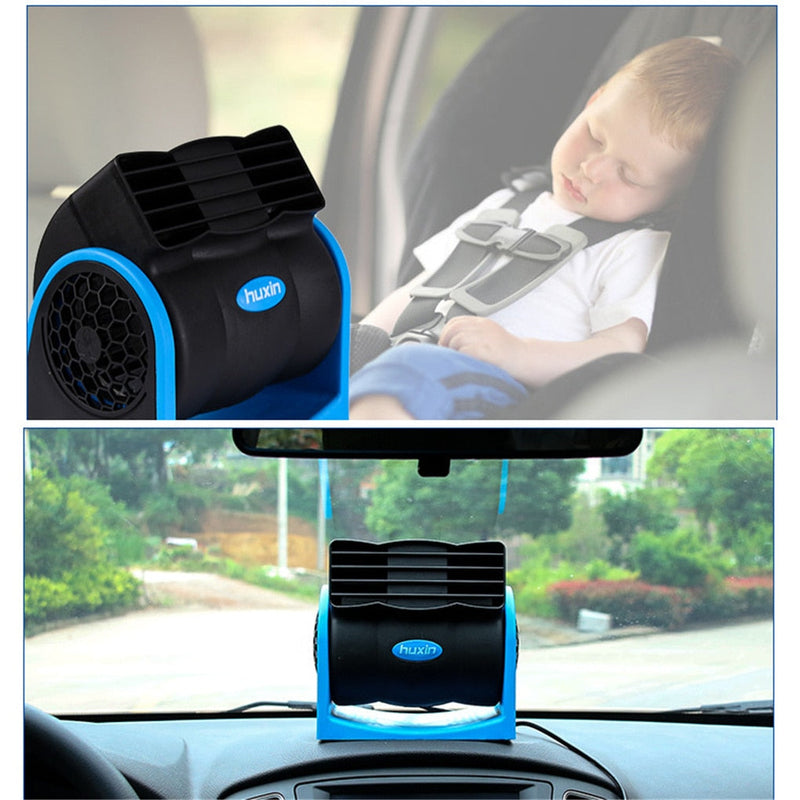 Noiseless Adjustable Portable Car Air Conditioner 