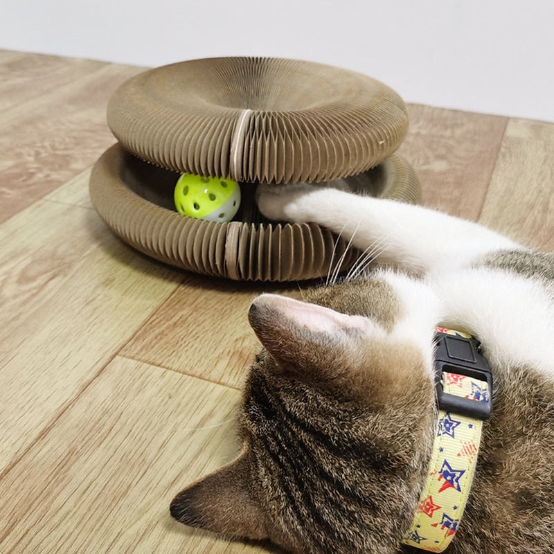 Interactive Cat Toy I Cat Joy + 1 Gift Ball