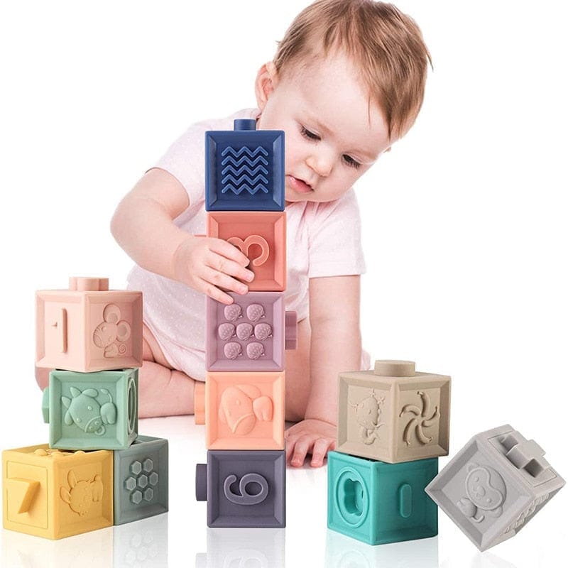 Soft 3D Building Blocks for Babies (Set)