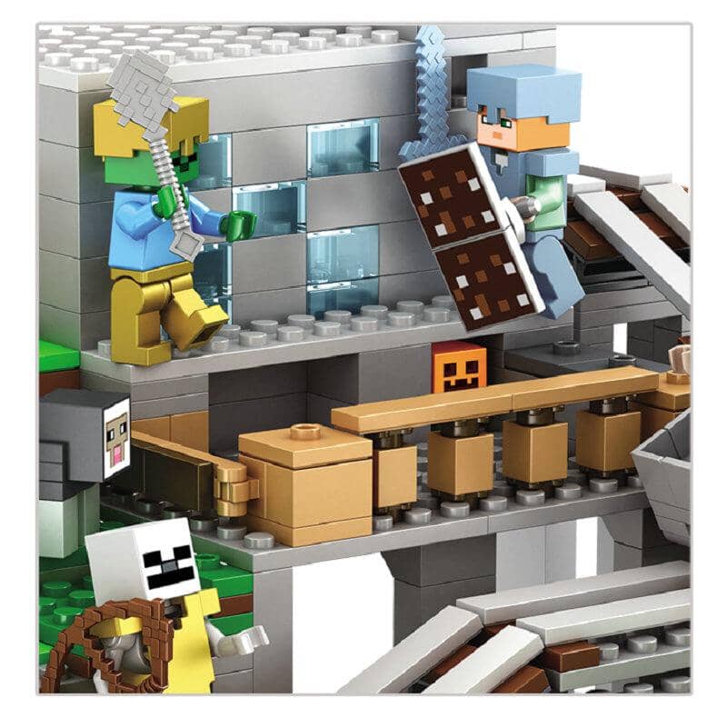 Minecraft Building Block - Mountain Cave Model